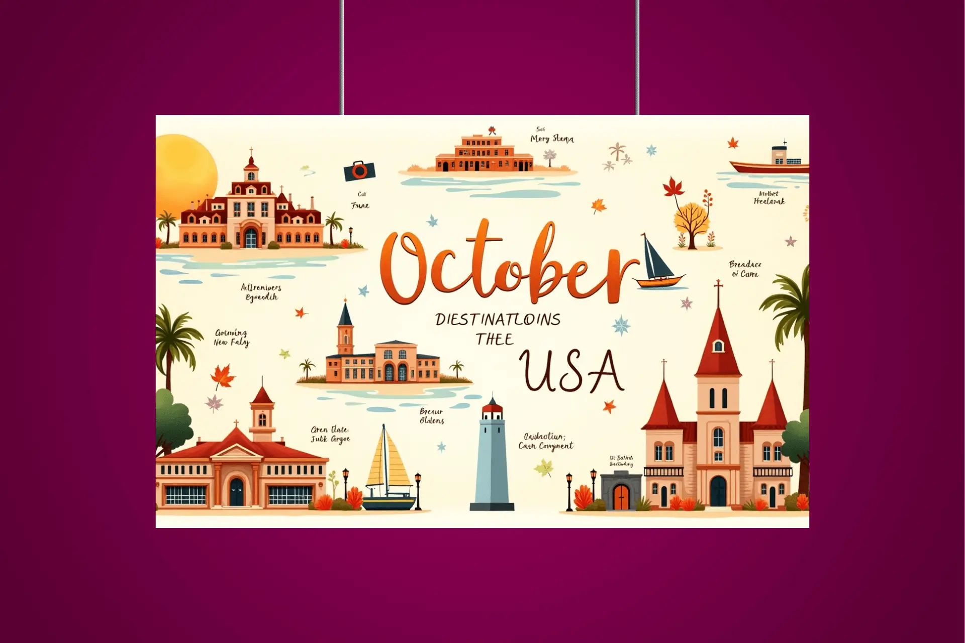 October Travel Destinations in the USA