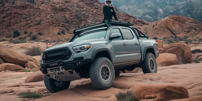 Variety of Tacoma long-travel kits designed for enhanced off-road performance and comfort